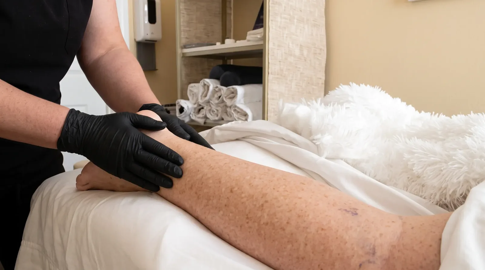 Manual Lymphatic Drainage (MLD) for lymphedema